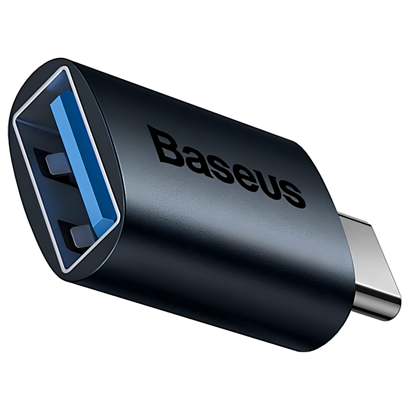 Перехідник Baseus Ingenuity Series Mini Type-C to USB 3.1 (ZJJQ000001) Blue