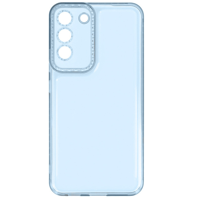 Чохол TPU Starfall Clear для Samsung Galaxy S22+ Блакитний