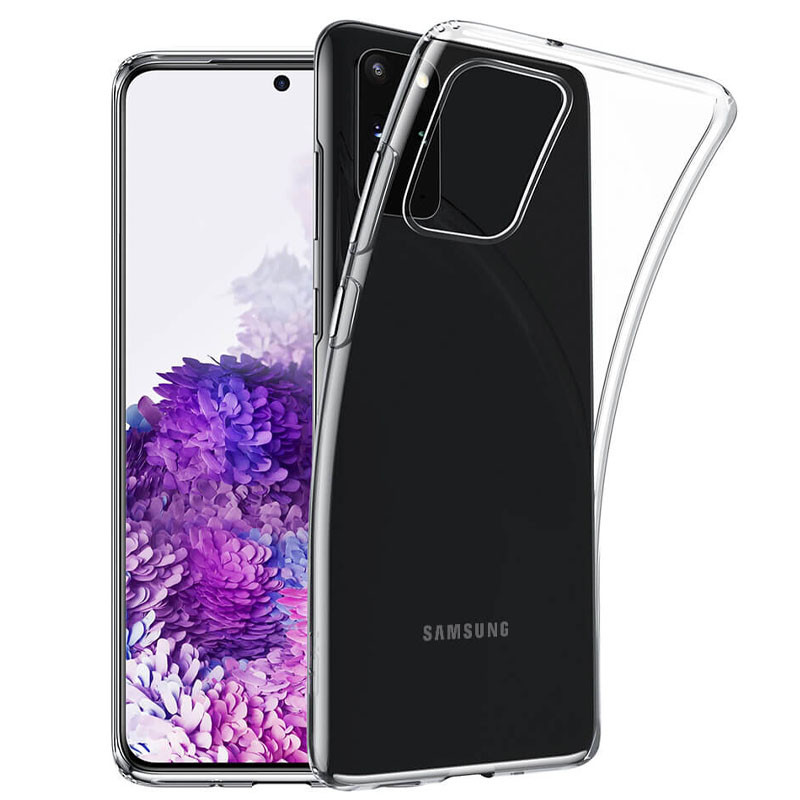 TPU чохол Epic Transparent 1,5mm для Samsung Galaxy S20+ Безбарвний (прозорий)