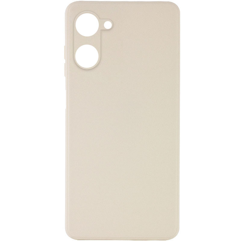 Силіконовий чохол Candy Full Camera для Realme 10 4G Бежевий / Antique White
