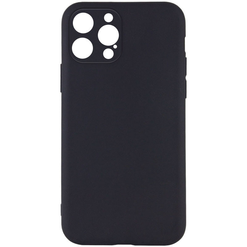 Чохол TPU Epik Black Full Camera для Apple iPhone 12 Pro Max (6.7") Чорний