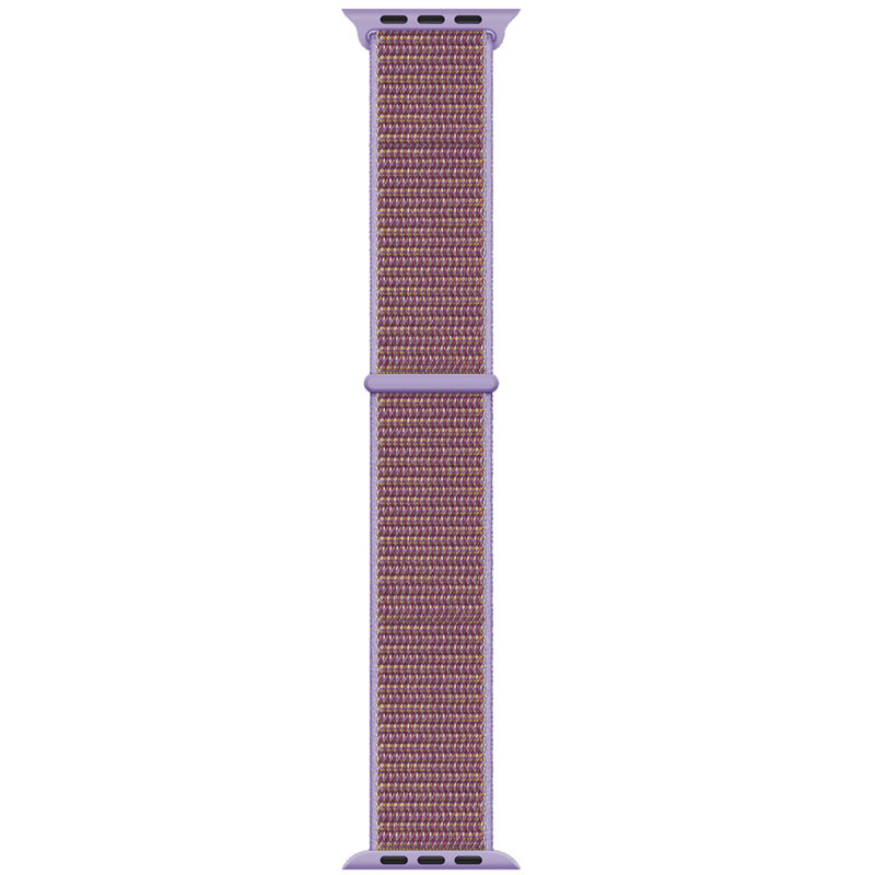 Ремінець Nylon для Apple Watch 42(ser.1-3)/44/45/46/49mm Бузковий / Lilac