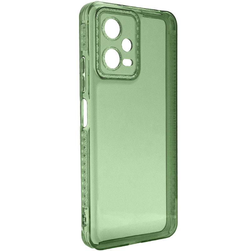 Чохол TPU Starfall Clear для Xiaomi Poco X5 5G / Redmi Note 12 5G Зелений