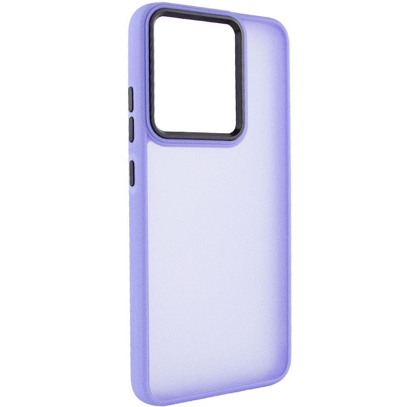 Чохол TPU+PC Lyon Frosted для Motorola Moto E40 Purple