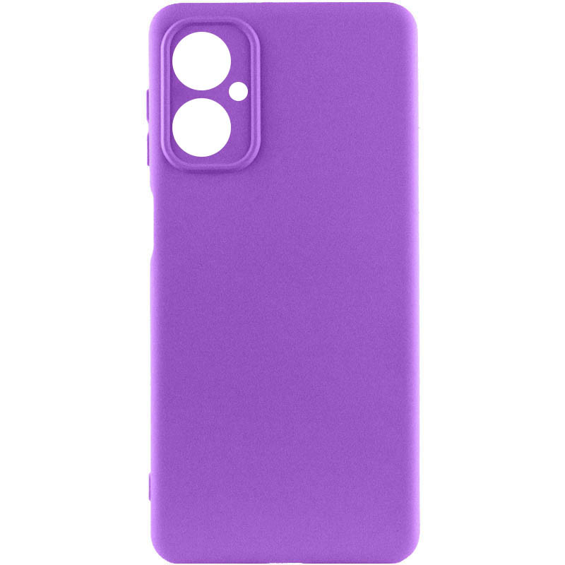 Чохол Silicone Cover Lakshmi Full Camera (A) для TECNO Spark 9 Pro (KH7n) Фіолетовий / Purple