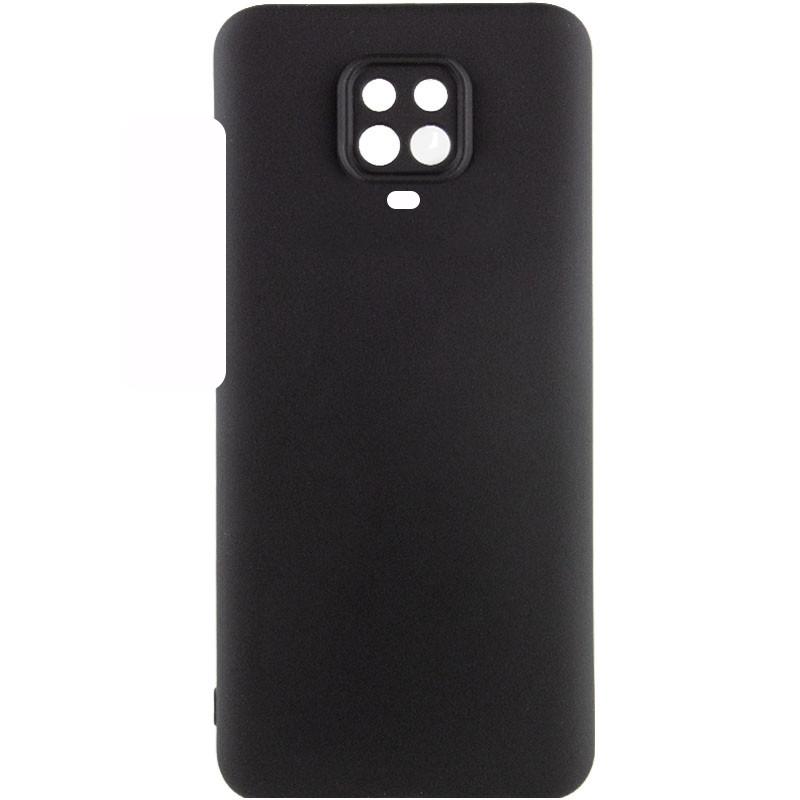Чохол Silicone Cover Lakshmi Full Camera (AAA) для Xiaomi Redmi Note 9s / Note 9 Pro /Note 9 Pro Max Чорний / Black