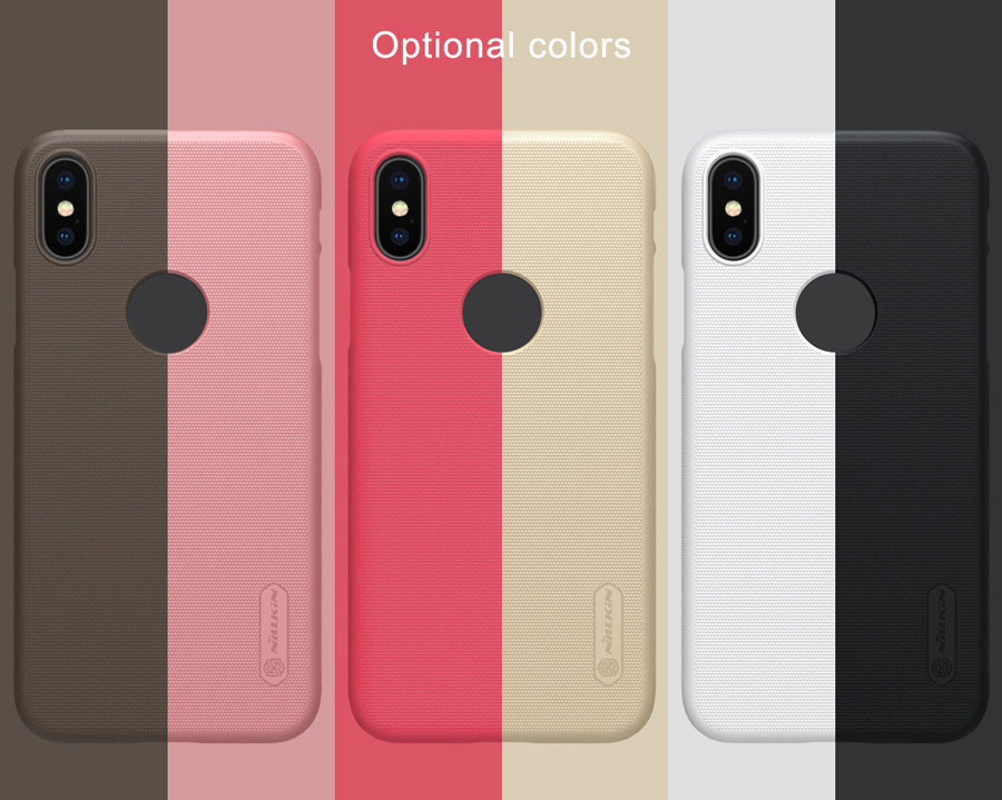 Чохол Nillkin Matte для Apple iPhone X (5.8") / XS (5.8") Рожевий / Rose Gold