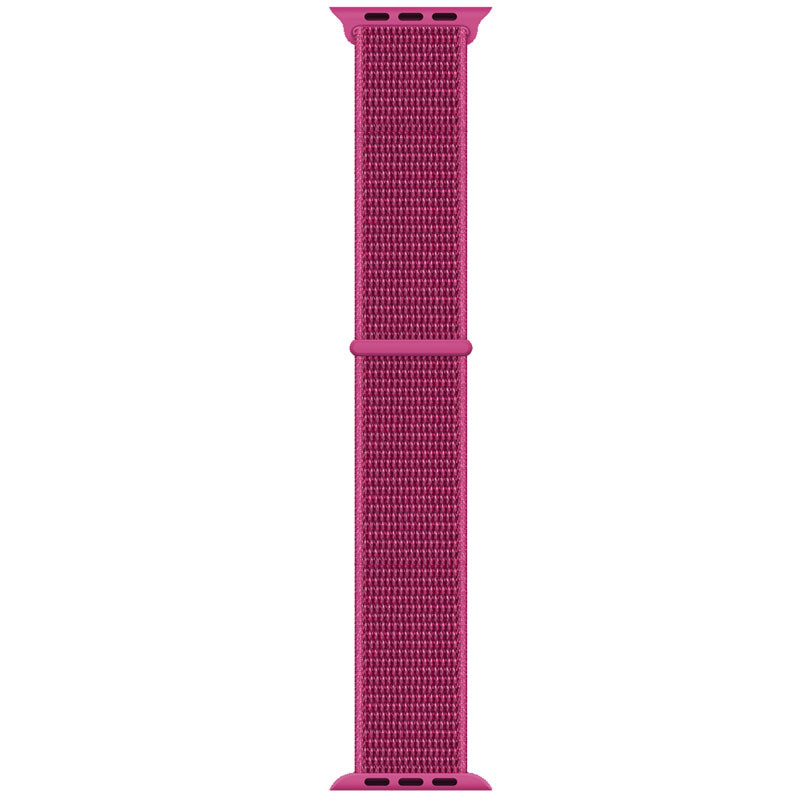 Ремінець Nylon для Apple Watch 38/40/41/42mm(ser.10) Малиновий / Dragon Fruit