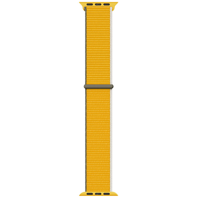 Ремінець Nylon для Apple Watch 38/40/41/42mm(ser.10) Жовтий / Sunflower