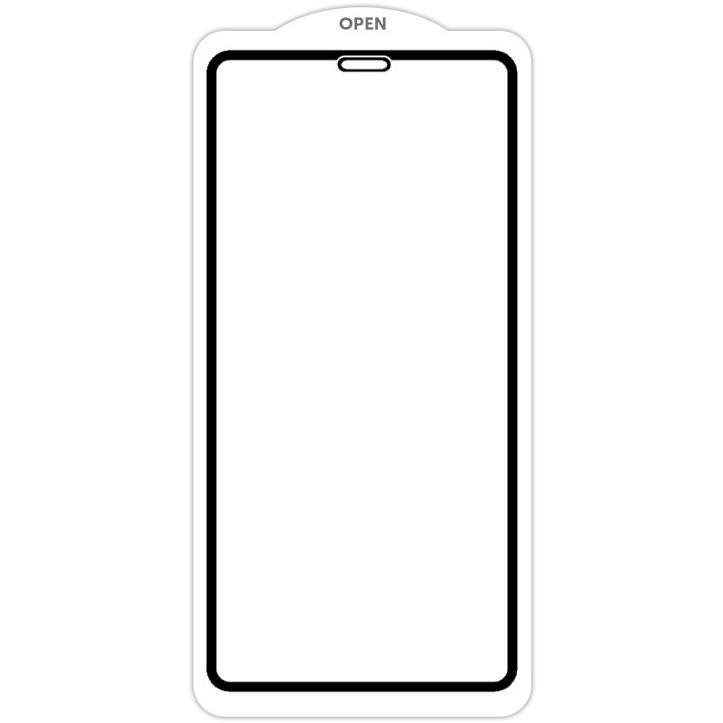 Захисне скло SKLO 5D (тех.пак) для Apple iPhone 12 Pro Max (6.7") Чорний