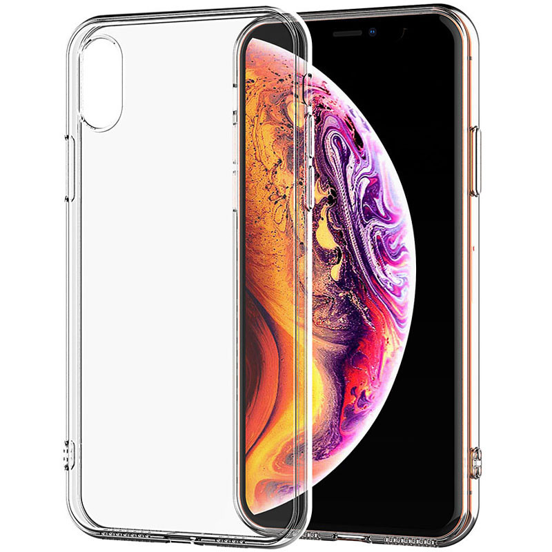 TPU чохол Epic Transparent 1,5mm для Apple iPhone XS Max (6.5") Безбарвний (прозорий)