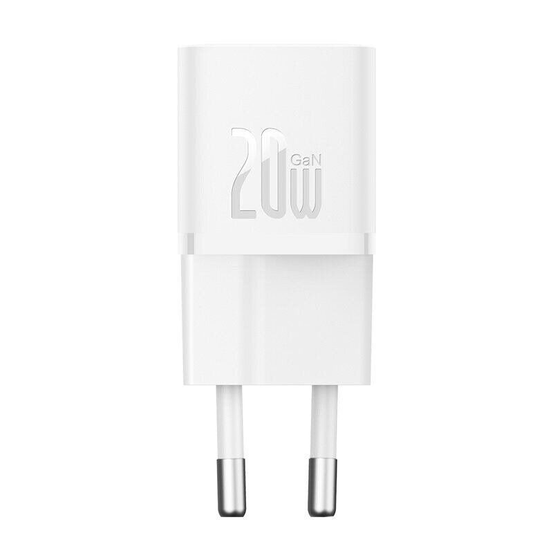 МЗП Baseus GaN5 Fast Charger (mini) PD20W (1USB-C) (CCGN05010) White