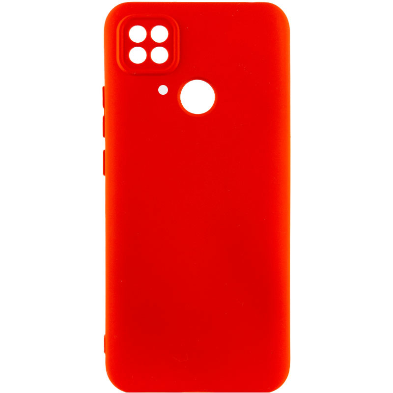 Чохол Silicone Cover Lakshmi Full Camera (A) для Xiaomi Poco C40 Червоний / Red