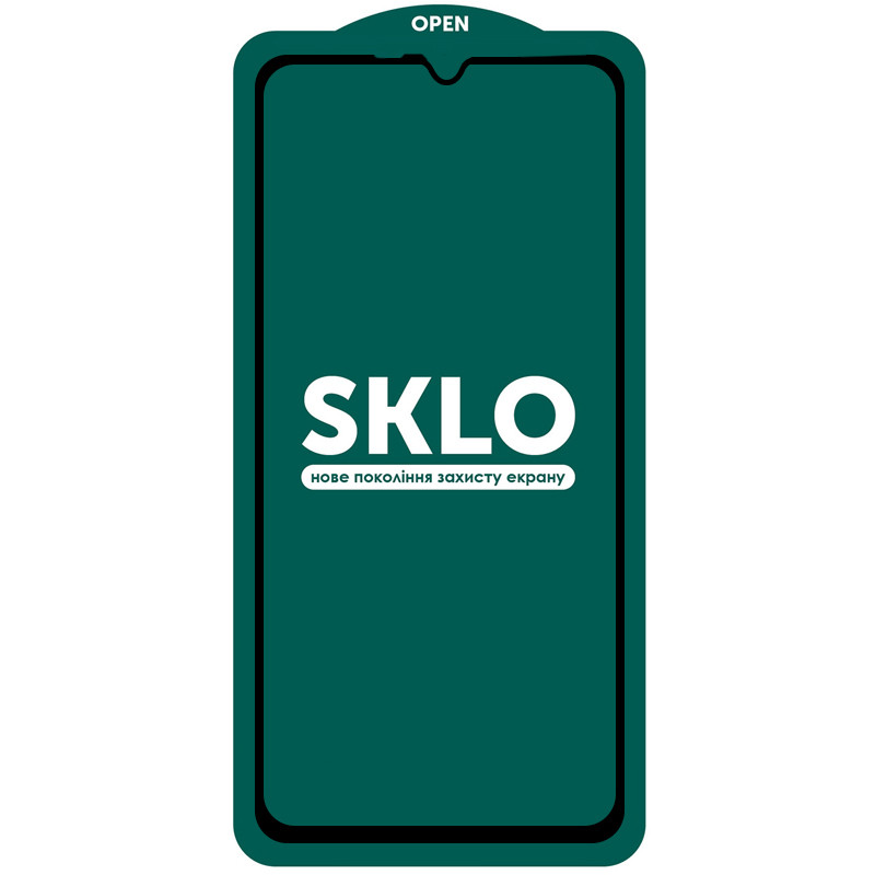 Захисне скло SKLO 5D (тех.пак) для Xiaomi Redmi Note 13 5G / 13 Pro 4G/5G / 14s /M6 Pro 4G/F6 Pro Чорний