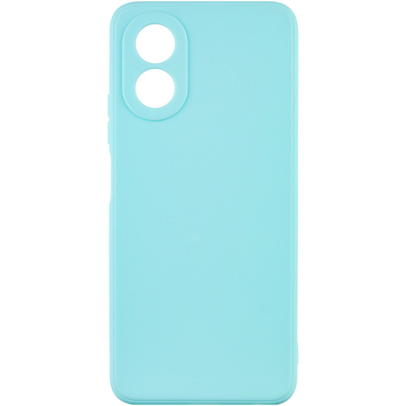 Силіконовий чохол Candy Full Camera для Oppo A78 4G Бірюзовий / Turquoise