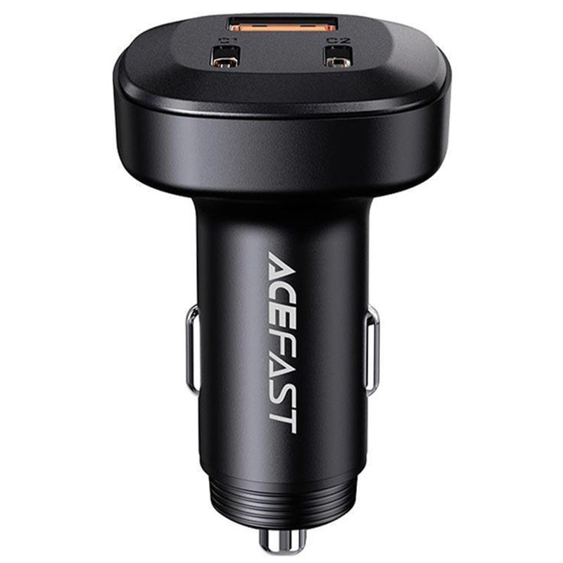 АЗП Acefast B3 PD66W+QC4.0 (1USB-A/2C) Black
