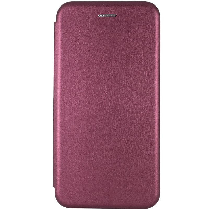 Шкіряний чохол-книжка Classy для Samsung Galaxy A04s Бордовий