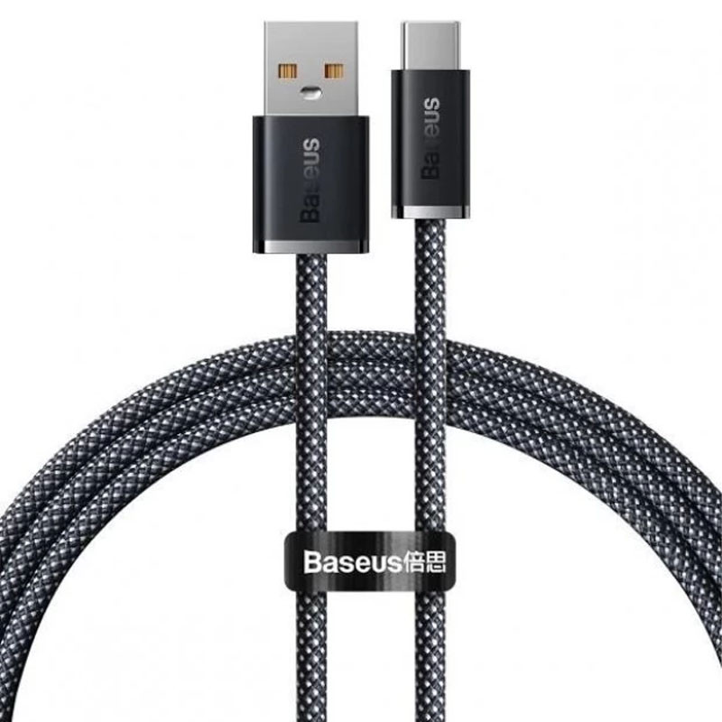 Дата кабель Baseus Dynamic Series USB to Type-C 100W (2m) (CALD00070) Slate Gray