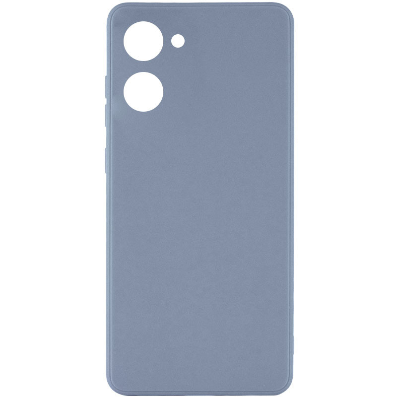 Силіконовий чохол Candy Full Camera для Realme C55 Сірий / Smoky Gray