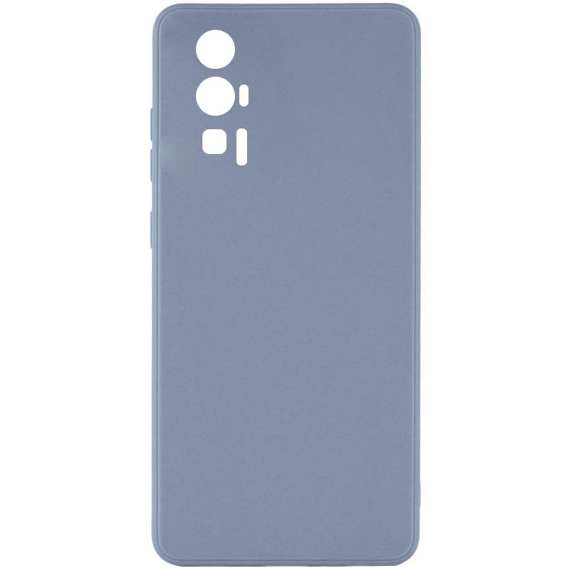 Силіконовий чохол Candy Full Camera для Xiaomi Poco F5 Pro Сірий / Smoky Gray
