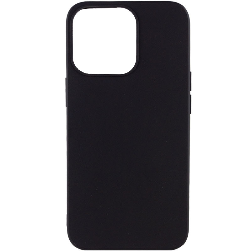 Силіконовий чохол Candy для Apple iPhone 14 Pro Max (6.7") Чорний