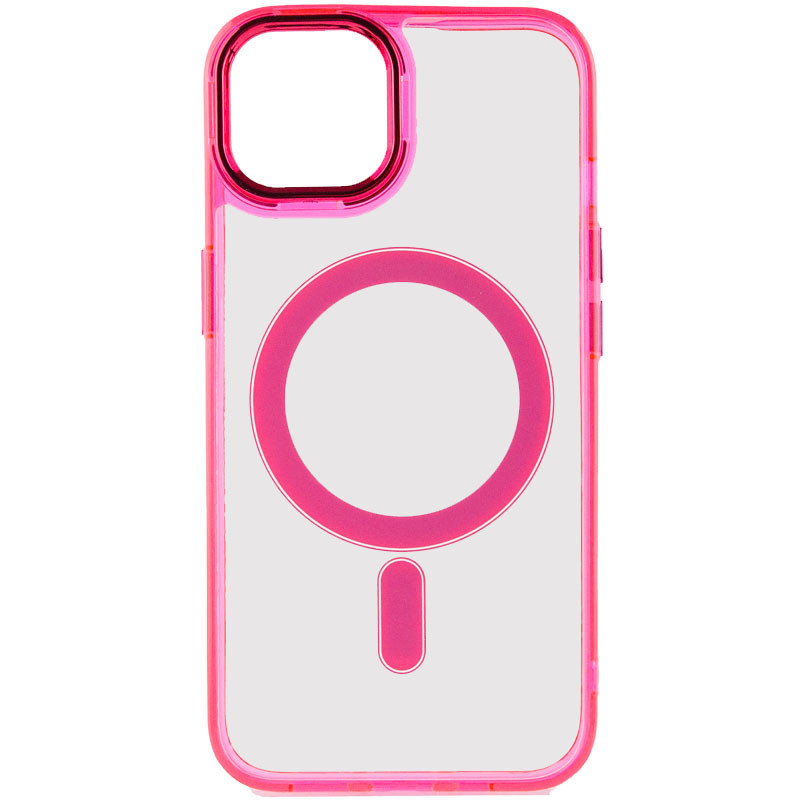 Чохол TPU Iris with Magnetic Fit для Apple iPhone 12 Pro Max (6.7") Малиновий