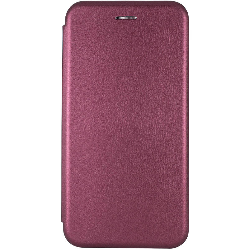 Шкіряний чохол-книжка Classy для Xiaomi Redmi 4X Бордовий
