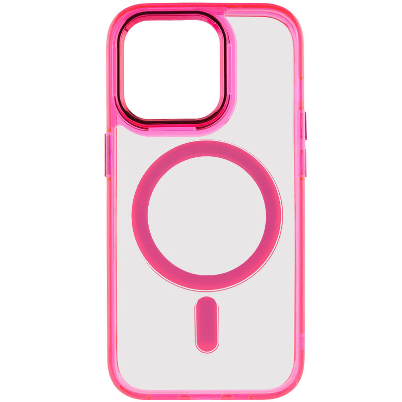 Чохол TPU Iris with Magnetic Fit для Apple iPhone 13 Pro (6.1") Малиновий