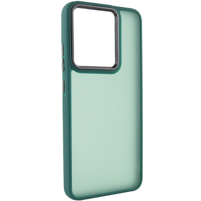 Чохол TPU+PC Lyon Frosted для Motorola Moto E40 Green