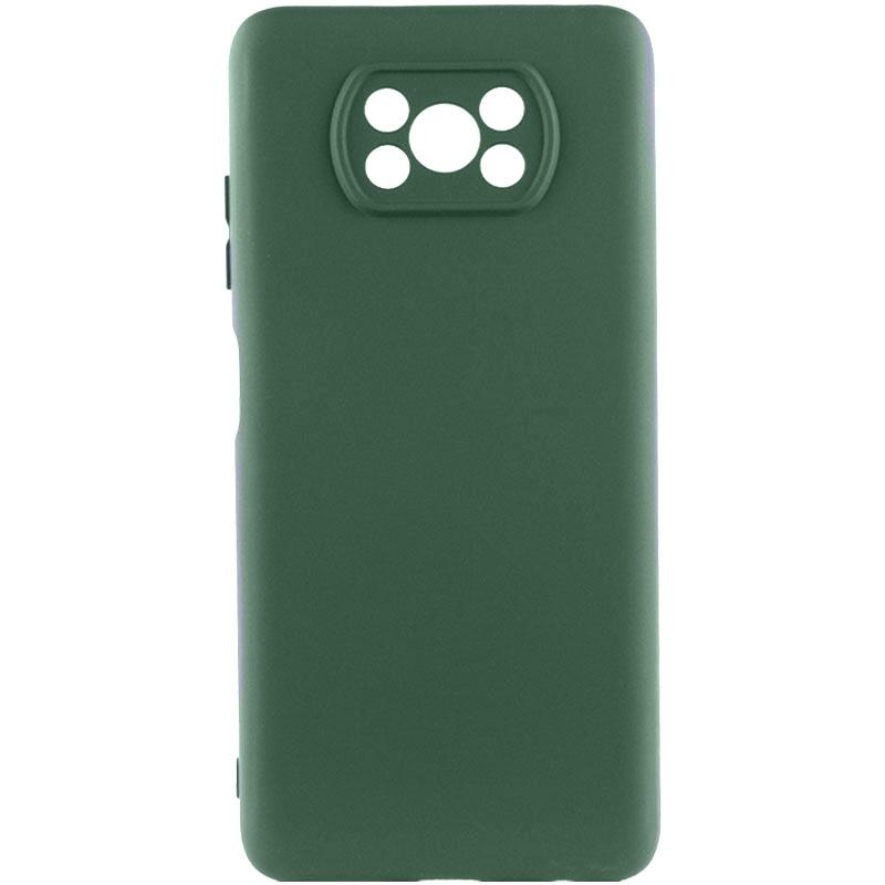 Чохол Silicone Cover Lakshmi Full Camera (AAA) для Xiaomi Poco X3 NFC / Poco X3 Pro Зелений / Cyprus Green