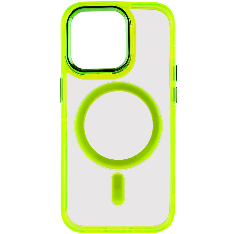 Чохол TPU Iris with Magnetic Fit для Apple iPhone 13 Pro (6.1") Жовтий