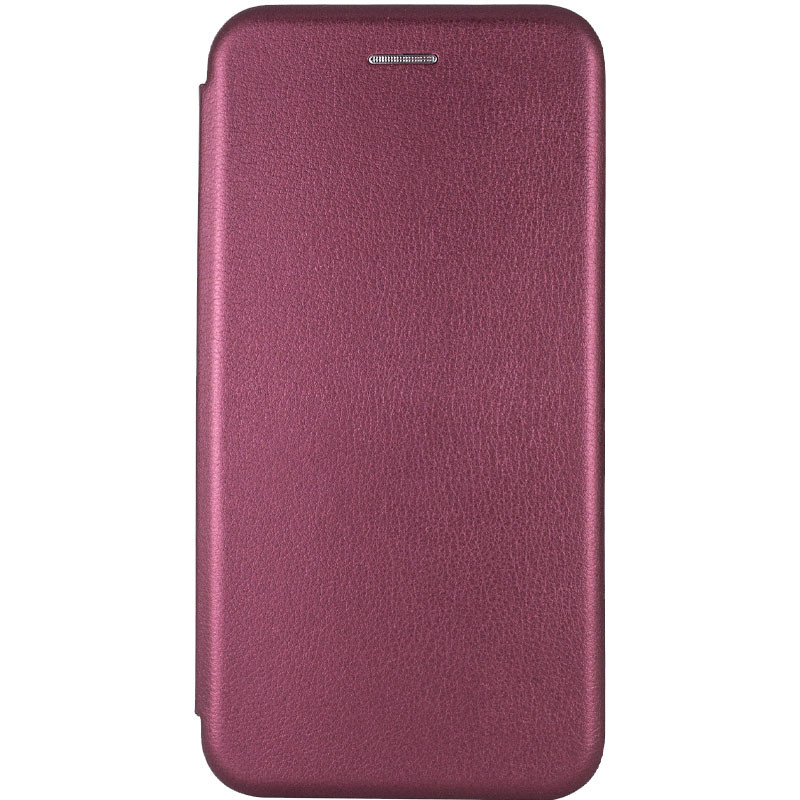 Шкіряний чохол-книжка Classy для Apple iPhone 11 (6.1") Бордовий