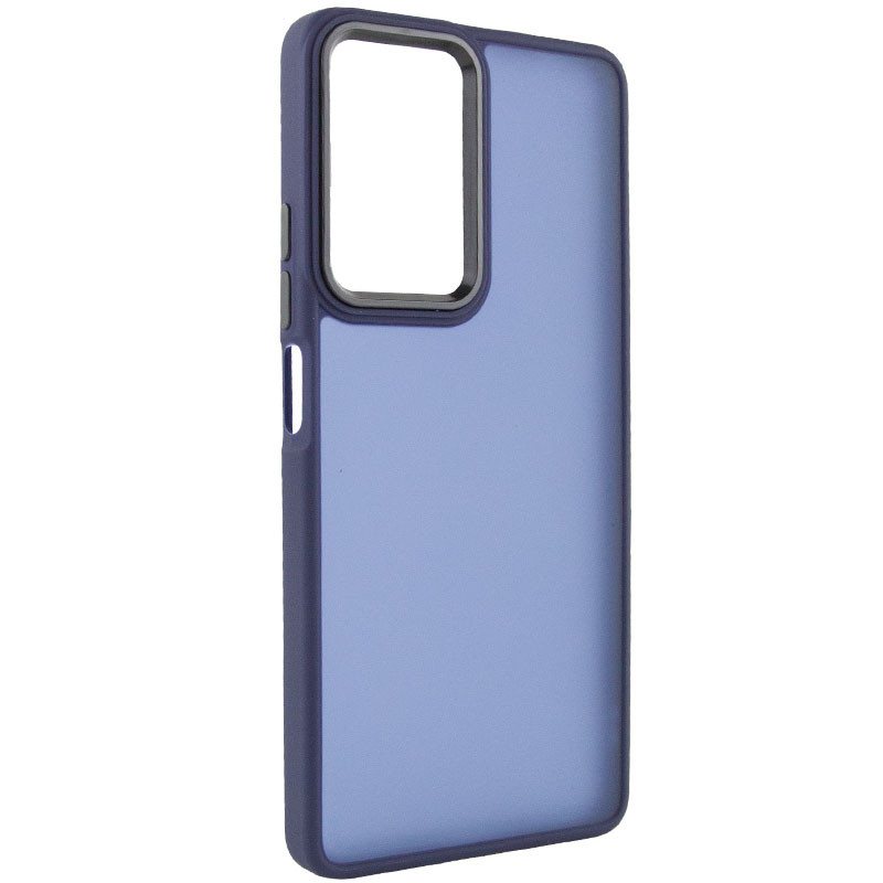 Чохол TPU+PC Lyon Frosted для Realme 10 4G Navy Blue