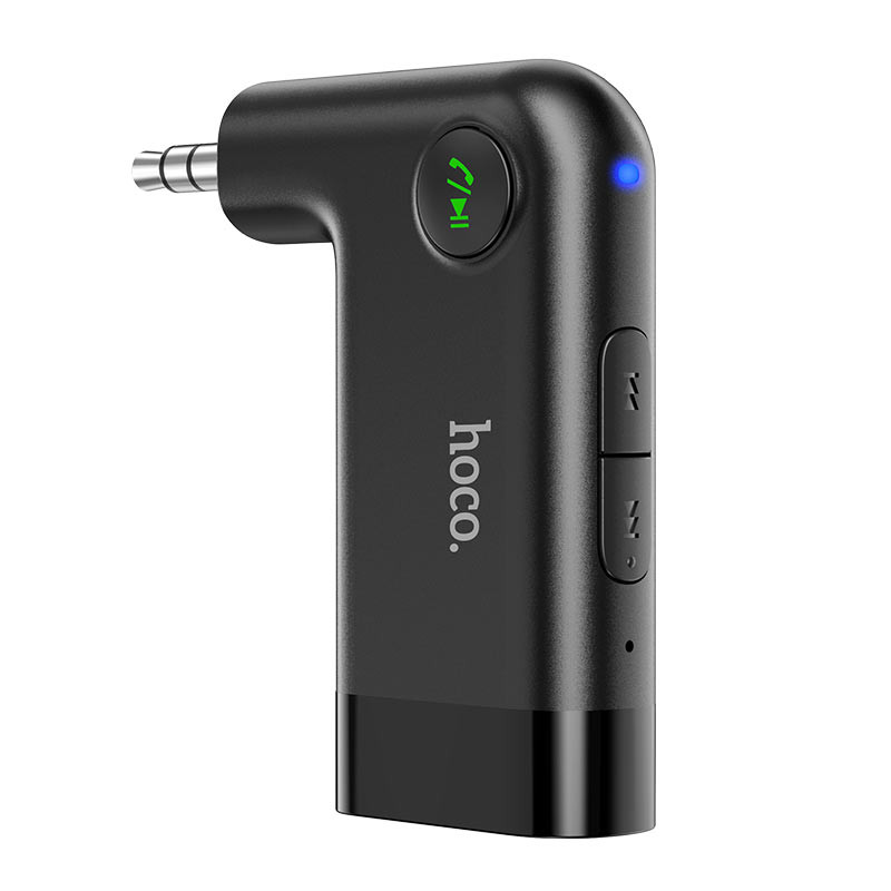 Bluetooth FM Трансмітер Hoco E53 Dawn Sound, бездротовий Чорний