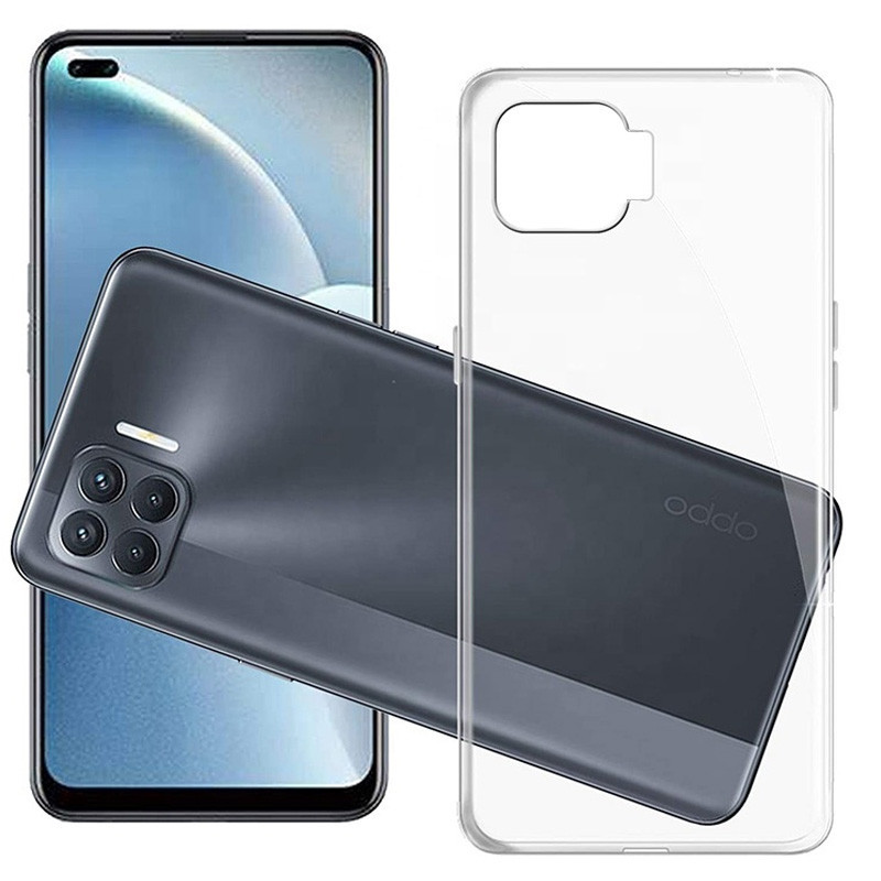 TPU чохол Epic Transparent 1,5mm для Oppo A73 Безбарвний (прозорий)
