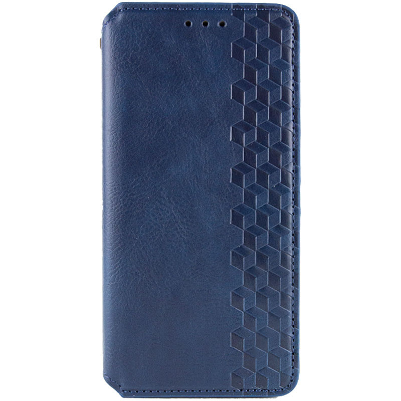 Шкіряний чохол-книжка GETMAN Cubic (PU) для Oppo A78 4G Синій