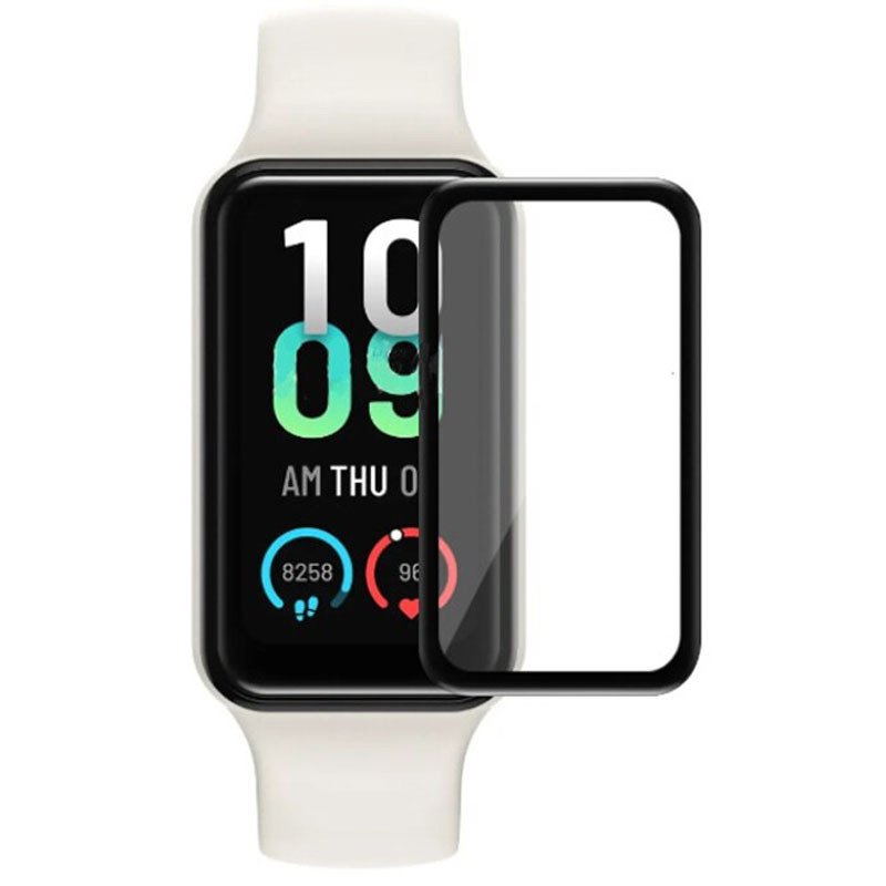 Полімерна плівка 3D (full glue) (тех.пак) для Xiaomi Amazfit Band 7 Чорний