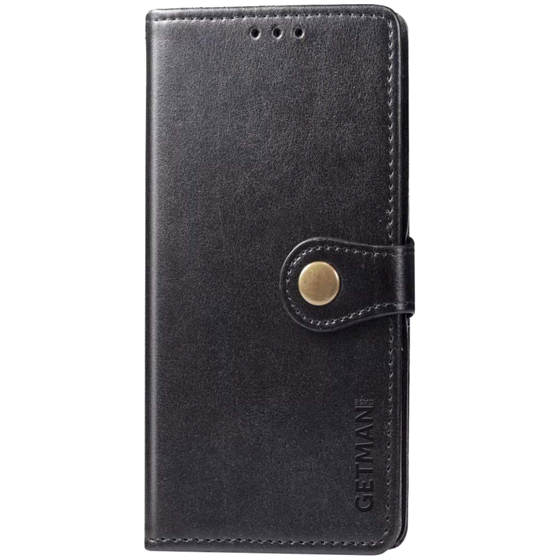 Шкіряний чохол-книжка GETMAN Gallant (PU) для Samsung Galaxy A11 Чорний