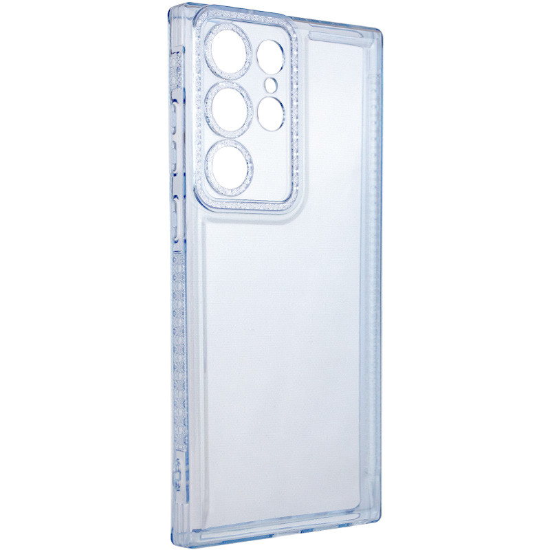 Чохол TPU Starfall Clear для Samsung Galaxy S23 Ultra Блакитний