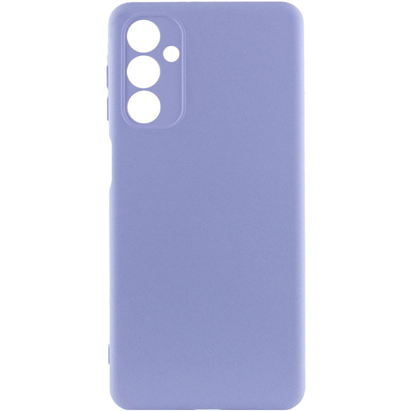 Чохол Silicone Cover Lakshmi Full Camera (A) для Samsung Galaxy M34 5G Бузковий / Dasheen