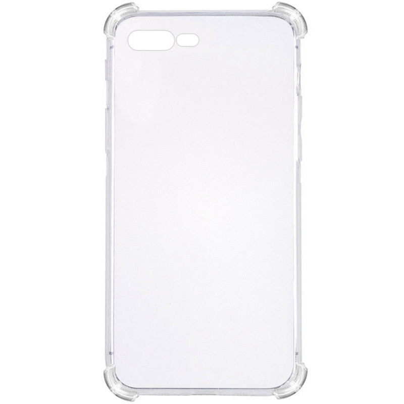 TPU чохол GETMAN Ease logo посилені кути для Apple iPhone 7 plus / 8 plus (5.5") Безбарвний (прозорий)
