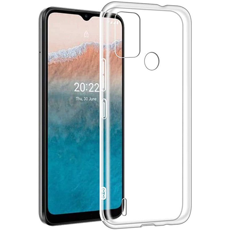 TPU чохол Epic Transparent 1,5mm для Nokia C21 Plus Безбарвний (прозорий)