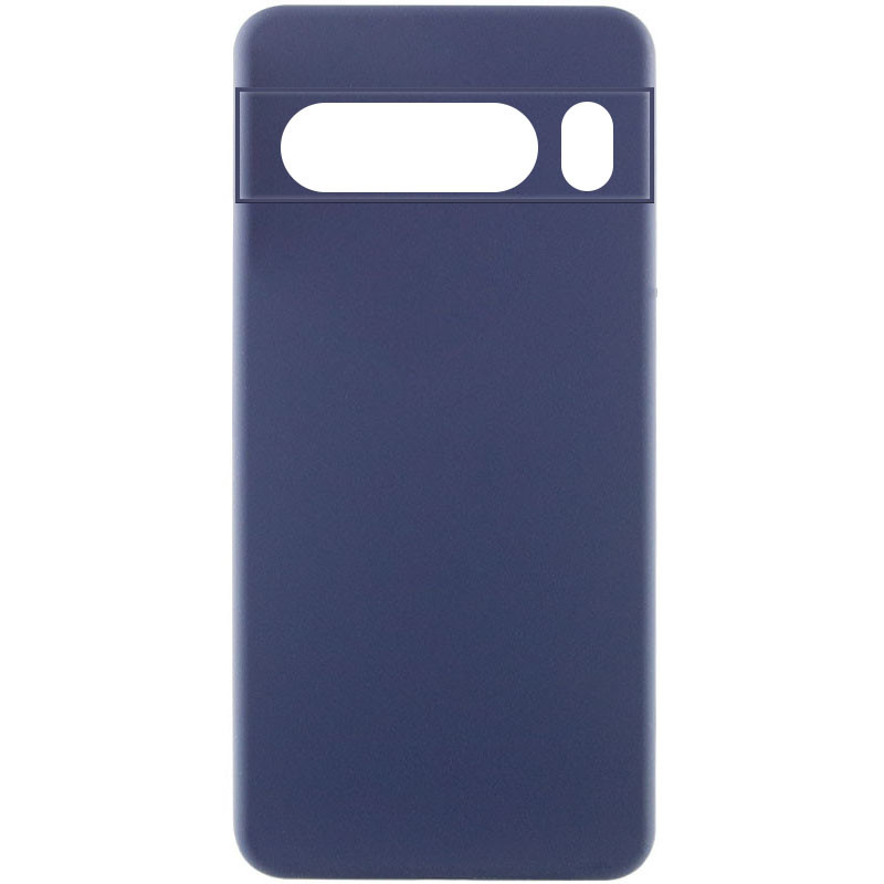 Чохол Silicone Cover Lakshmi Full Camera (AAA) для Google Pixel 8 Pro Темно-синій / Midnight blue