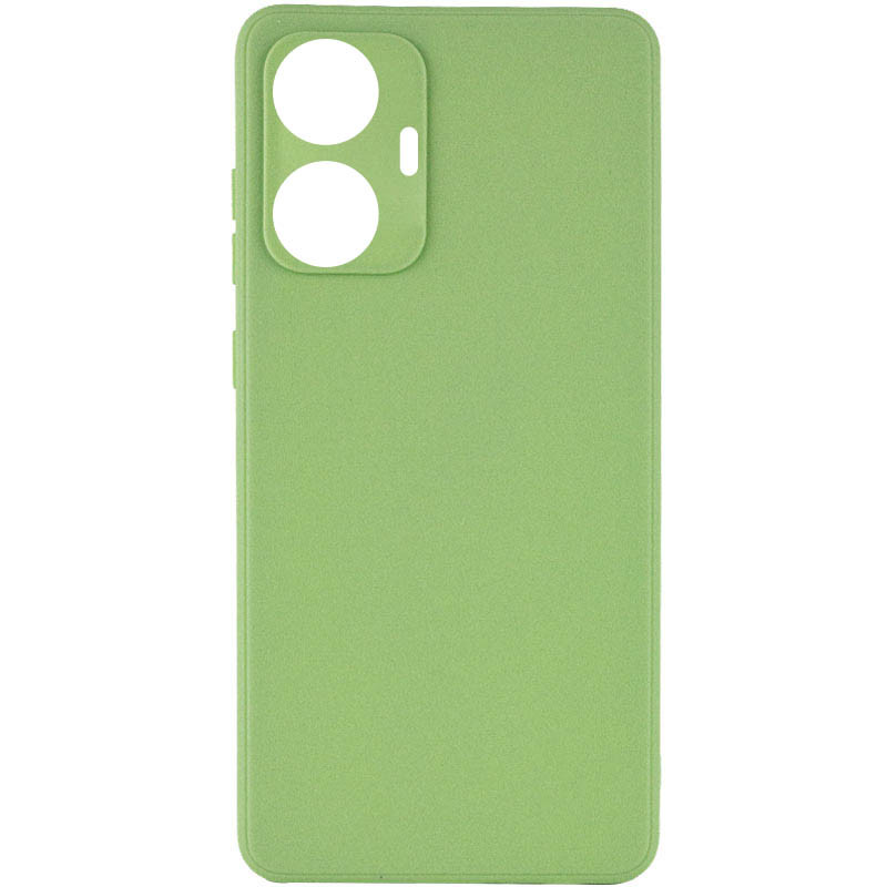 Силіконовий чохол Candy Full Camera для Realme C55 Фісташковий