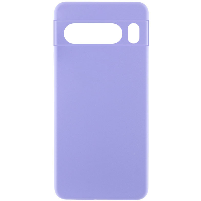 Чохол Silicone Cover Lakshmi Full Camera (AAA) для Google Pixel 8 Pro Бузковий / Dasheen