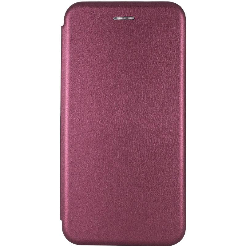 Шкіряний чохол-книжка Classy для Apple iPhone 7 plus / 8 plus (5.5") Бордовий