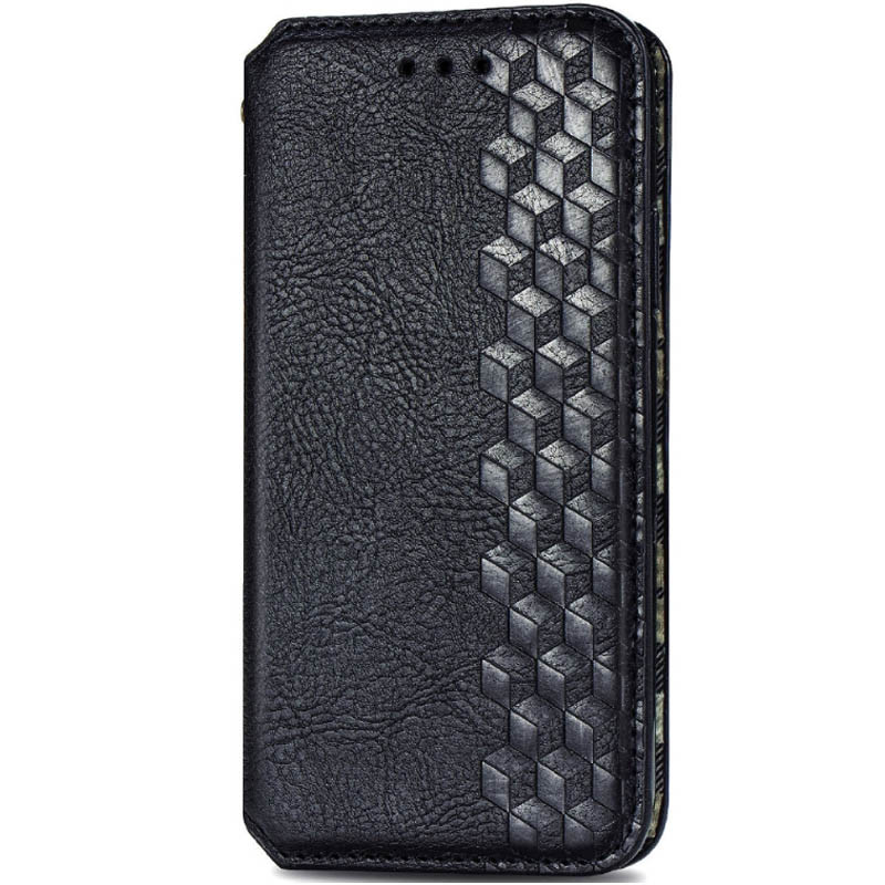 Шкіряний чохол-книжка GETMAN Cubic (PU) для Xiaomi Redmi 9C Чорний