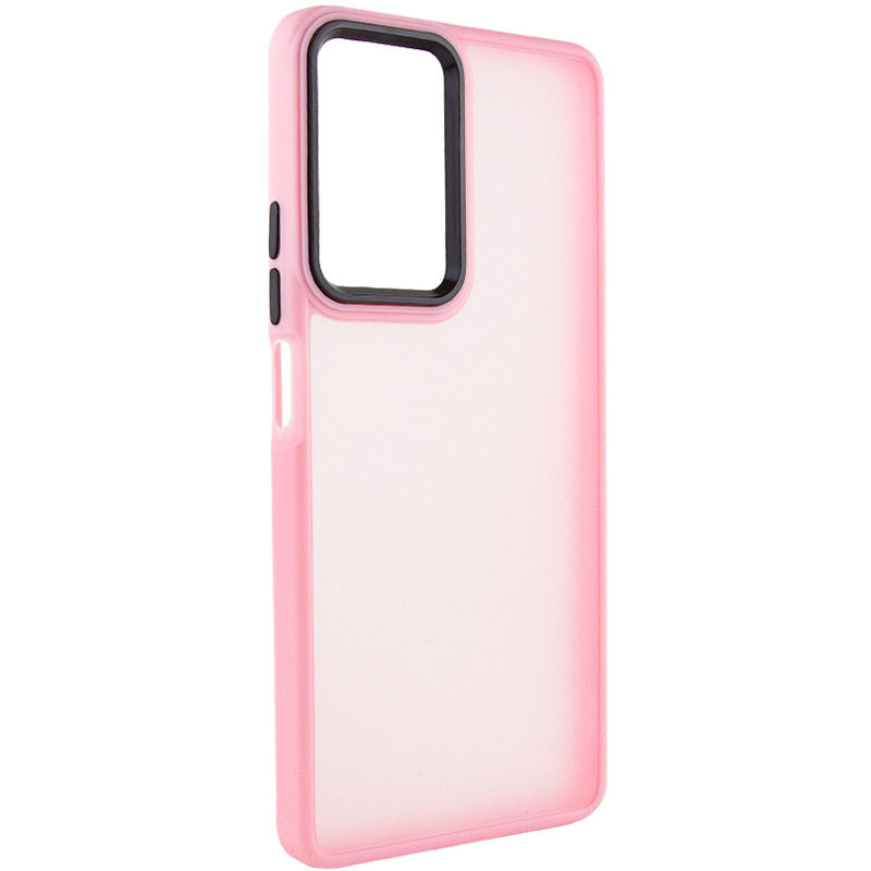 Чохол TPU+PC Lyon Frosted для Realme C33 Pink