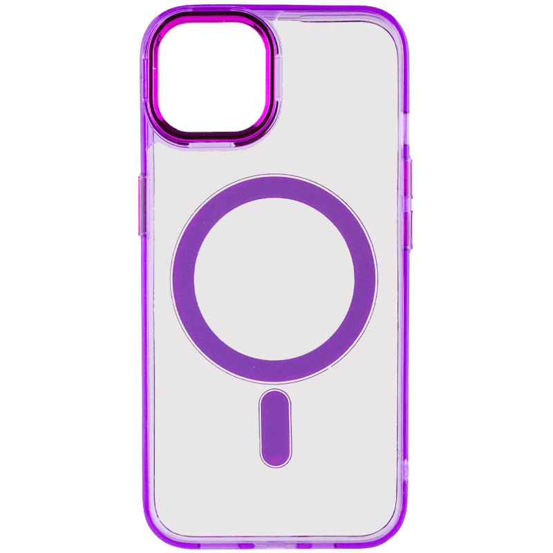 Чохол TPU Iris with Magnetic Fit для Apple iPhone 12 Pro Max (6.7") Фіолетовий