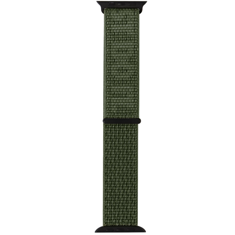 Ремінець Nylon для Apple Watch 38/40/41/42mm(ser.10) Зелений / Sequoia